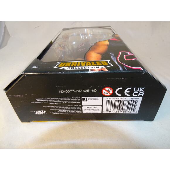 AEW Unrivaled Series 14 Keith Lee Action Figure #125 New Sealed VGC - Picture 8 of 9